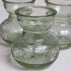 Elegant Green Glass Vase